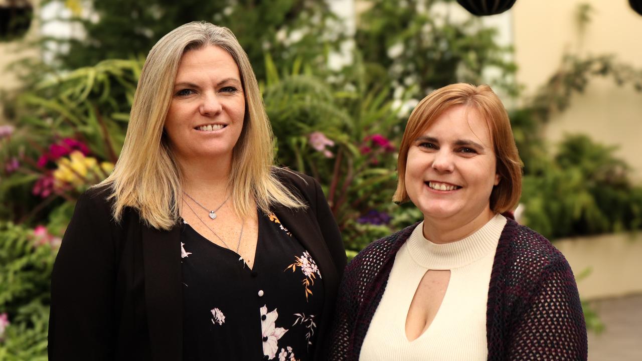 Newly independent MPs Miriam Beswick and Rebekah Pentland. Picture: Stephanie Dalton