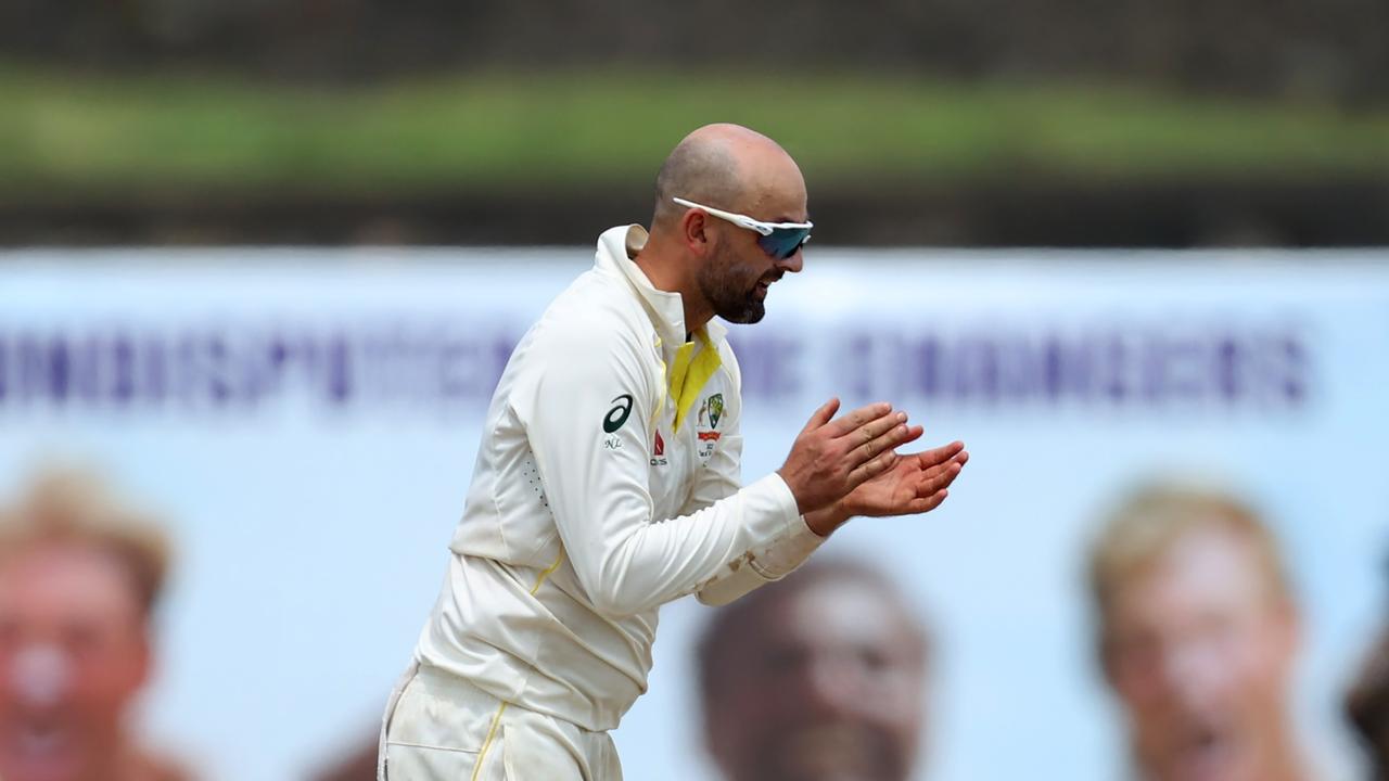 Nathan Lyon did the job early in the innings for the Aussies. Picture: Buddhika Weerasinghe/Getty Images