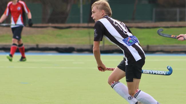 Hugh Griffin in action for Port Adelaide. Picture: Port Adelaide Hockey Club