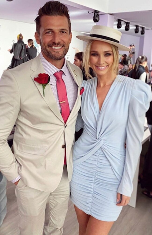 Tim Robards and Anna Heinrich. Picture: Anna's Instagram