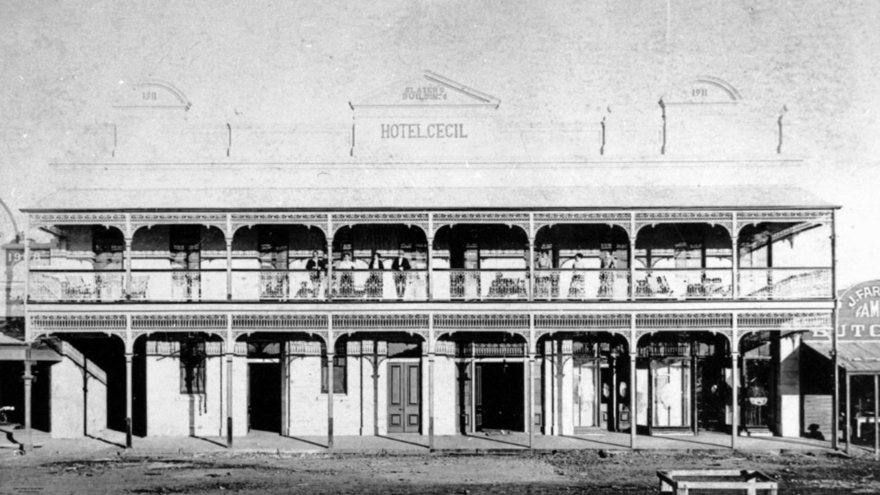 Hotel Cecil, Wondai, ca. 1912. This iconic establishment served as a social hub for the local community. Source: State Library of Queensland