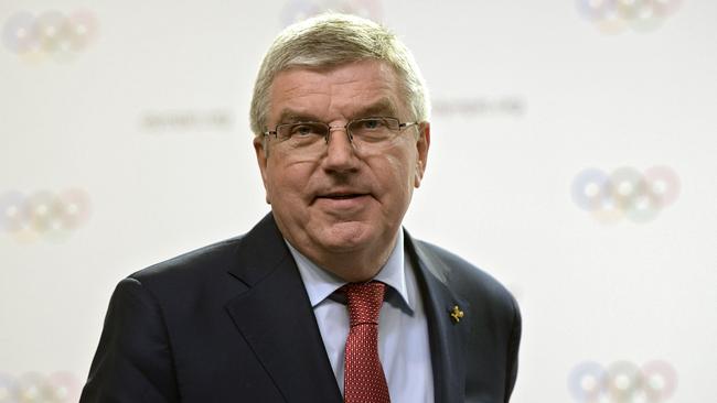 International Olympic Committee president Thomas Bach will be on the Gold Coast for SportAccord. (JUAN MABROMATA / AFP)