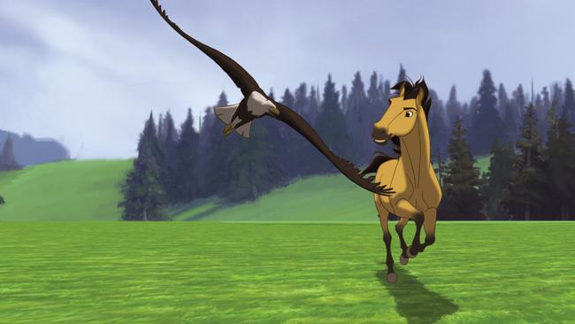 Dreamworks characters ... Spirit. Picture: Dreamworks