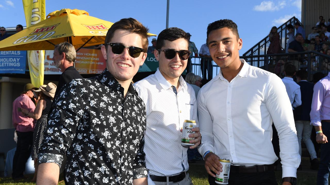 Nolan Muster Cup Day Socials - Liam Urwin, Ethan Russel and Marquise Solien