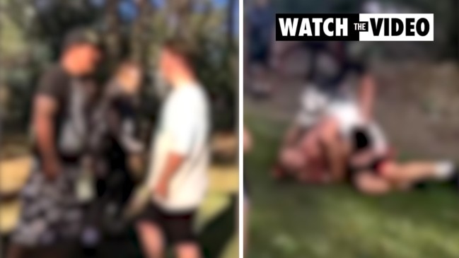 Shocking footage shows students assaulting Logan father