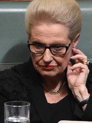 Ms Bishop refused to bow out in the wake of her expenses scandal. Picture: Mick Tsikas