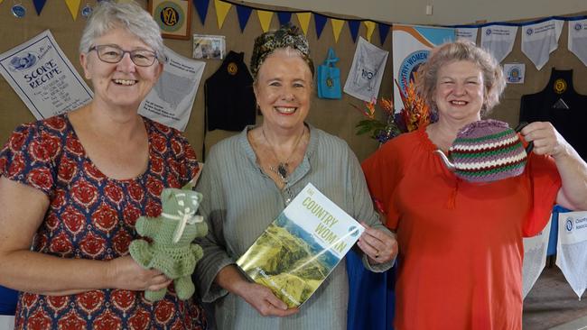 CWA members Jenny Standfield, Margaret Breust and Shirley Naylor. Picture: Chris Knight