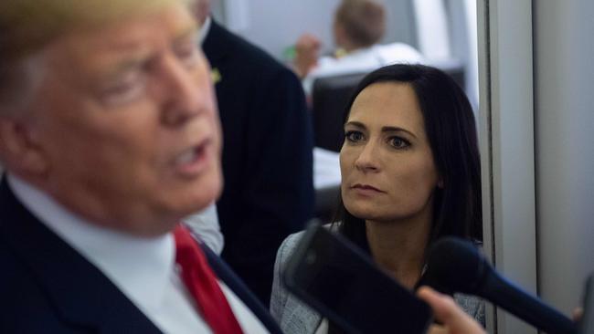 Former White House Press Secretary Stephanie Grisham has come forward with sexual harassment claims. Picture: AFP