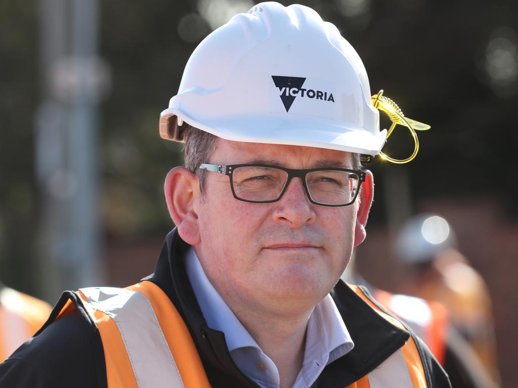 Daniel Andrews has been slammed for spending taxpayer cash on making ‘himself look good’. Picture David Crosling