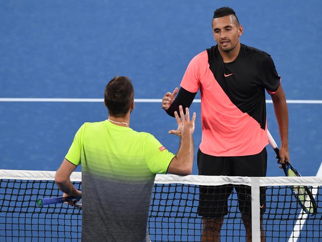 Nick Kyrgios is looking sharp in 2018.