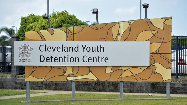 Assistant Commissioner Cheryl Scanlon and Department of Justice senior executive director Michael Drane recently toured the Cleveland Youth Detention Centre. PICTURE: MATT TAYLOR.