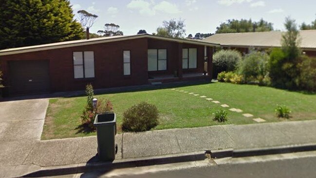 The Ritchie Ave, Downlands house outside which South Burnie man Bobby William Medcraft, 23, was allegedly murdered. Picture: Google Street View