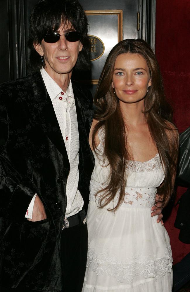 Cars singer Ric Ocasek cut his model wife Paulina Porizkova out of his