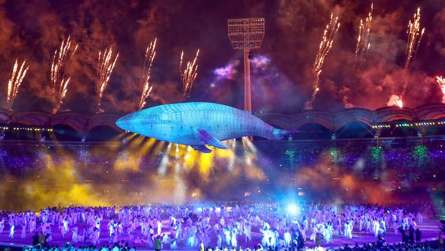 The opening ceremony for the 2018 Commonwealth Games on the Gold Coast