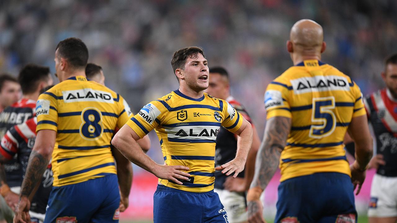 Mitch Moses ended 2020 with just seven try assists, but can he get the Eels attack going again in a new season. Picture: AAP.