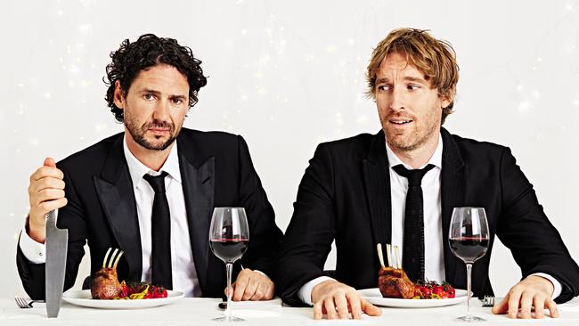 MKR judges Colin Fassnidge and Darren Robertson. Picture: Supplied/Alicia Taylor