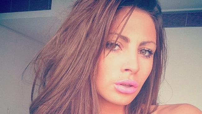 Bikini model Stevie Bamford has been charged with larceny after being sentenced for fraud. Picture: Instagram