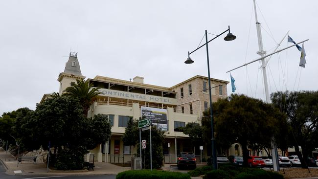 The hotel was built in 1875 and Mr Gerner has plans approved for a $22m redevelopment. Picture: Mal Fairclough