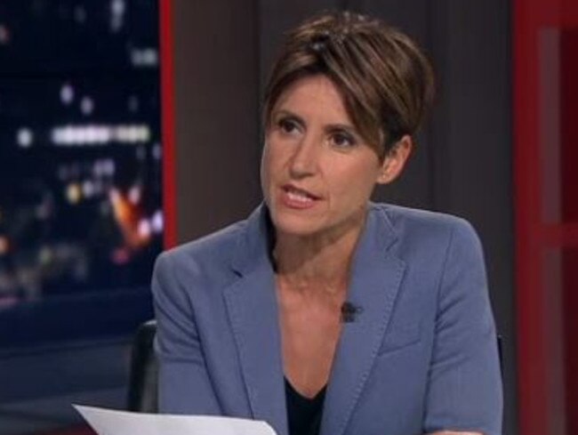 The larger than life mining magnate copped a grilling from Emma Alberici.