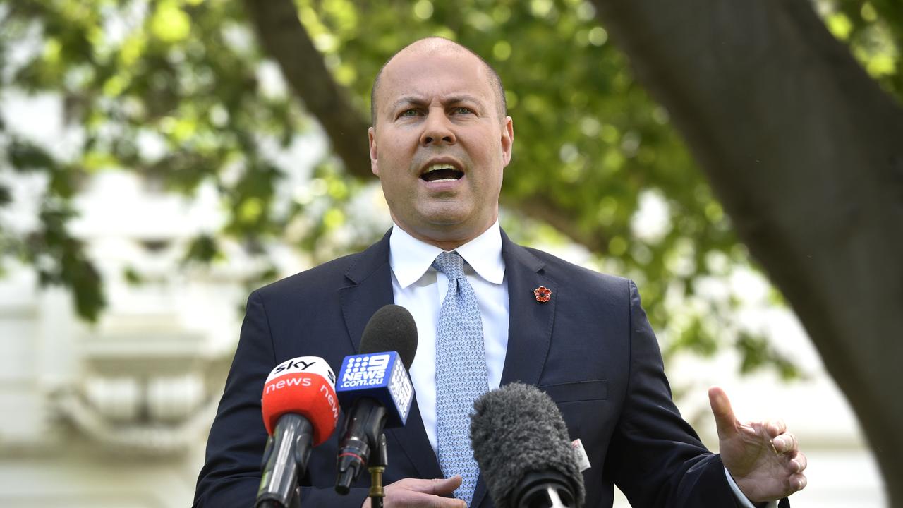 Is Josh Frydenberg spooked by Tim Smith. Picture: Andrew Henshaw