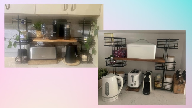 Jenna and Jess's tea and coffee stations. Image: Facebook