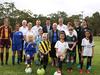 Girls from the Sydney Hills Football Association are gearing up for a big season.