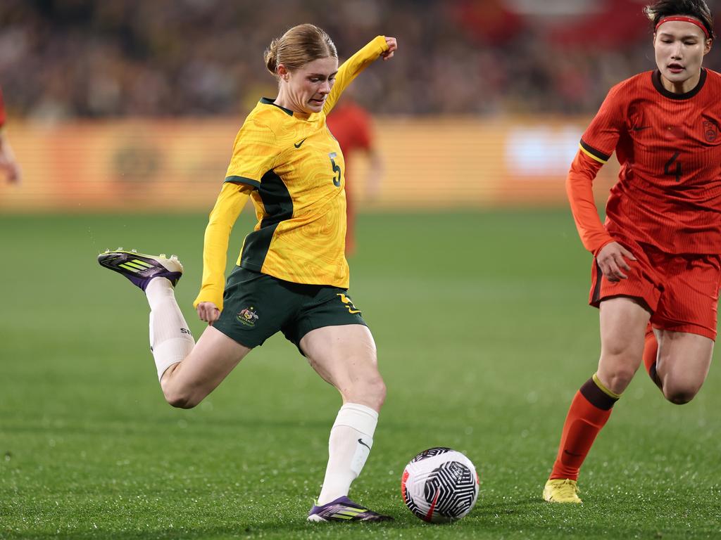 Matildas star Cortnee Vine has struggled for game time. Picture: Getty Images