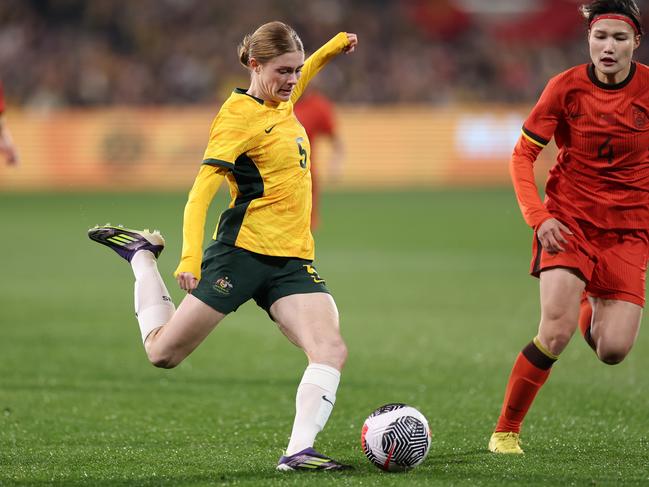 Matildas star Cortnee Vine has struggled for game time. Picture: Getty Images