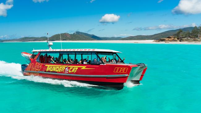 Red Cat Adventure'snew, more efficient vessel, Thundercat III, will save more than 20 tonnes of carbon dioxide emissions every year. Image: Chris Leverington