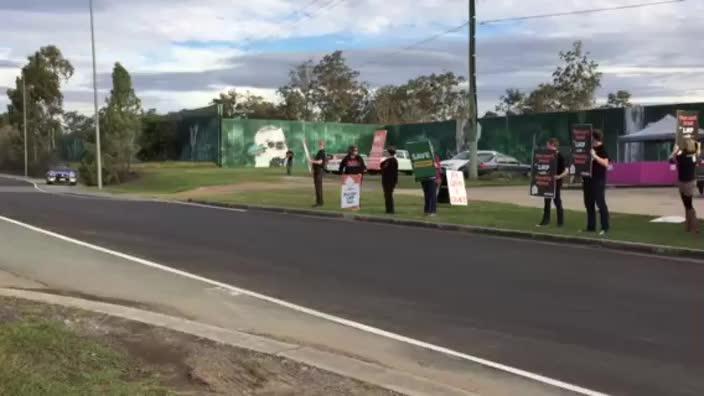 Protesters voice their concern at M1 congestion