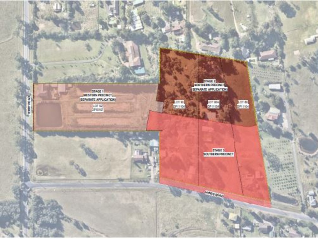 The site of the Box Hill development stretches over 5 hectares.