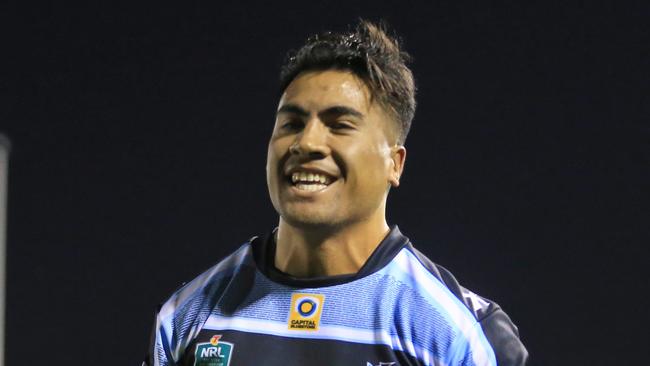 Sosaia Feki has re-signed with the Sharks. pic Mark Evans
