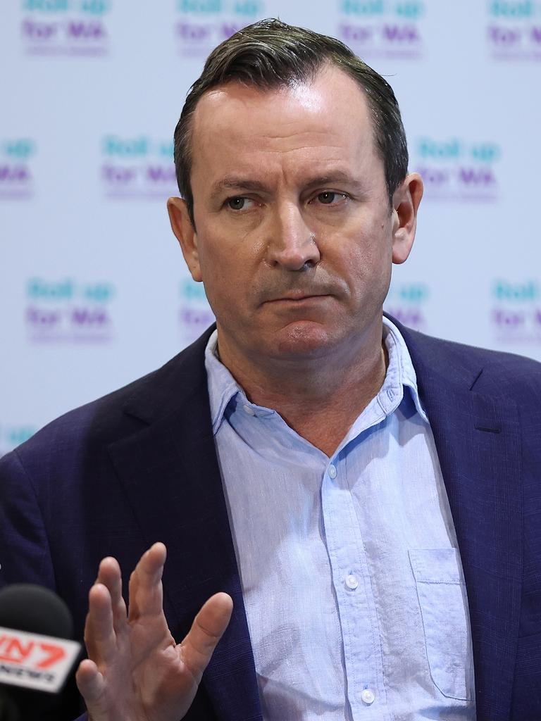 West Australian Premier Mark McGowan. Picture: Paul Kane/Getty Images