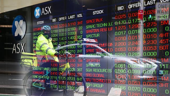 The ASX200 fell in a choppy session on Tuesday. Picture: NewsWire / Gaye Gerard