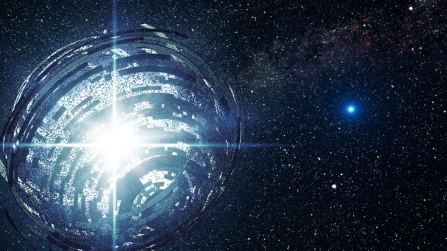 Professor Simon Goodwin emphasised the challenges of constructing megastructures and suggested that future technologies may reduce the need for Dyson spheres (Artist impression).