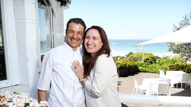 Pictured at their restaurant Pilu in Freshwater is Giovanni Pilu and wife Marilyn. Picture: Tim Hunter.