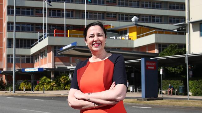 Queensland Premier Annastacia Palaszczuk announced last year $52.9 million in funding for the Cairns Hospital, which includes $1.5 for a business study into a tertiary training partnership with James Cook University. PICTURE: BRENDAN RADKE