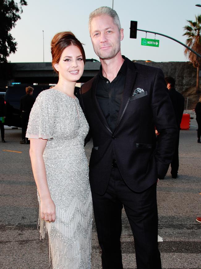 Lana Del Rey and her ex, Sean Larkin … Picture: Rich Fury/Getty