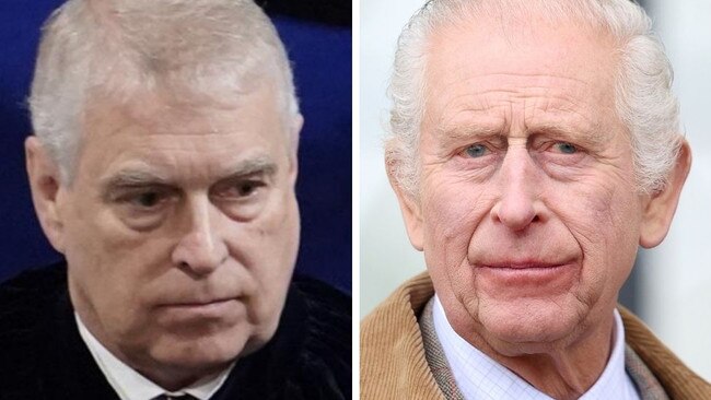 Prince Andrew and King Charles.