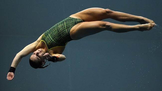 Taneka Kovchenko was due to partner Melissa Wu in the 10m synchronised competition. Picture: Getty Images