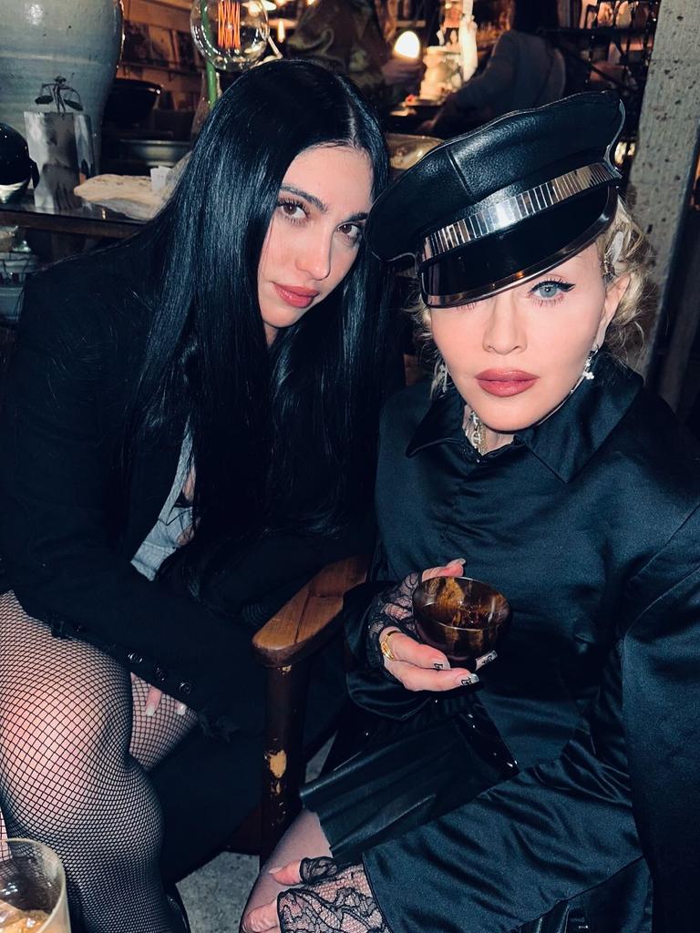 The star with her daughter Lourdes Leon. Picture: @madonna/Instagram