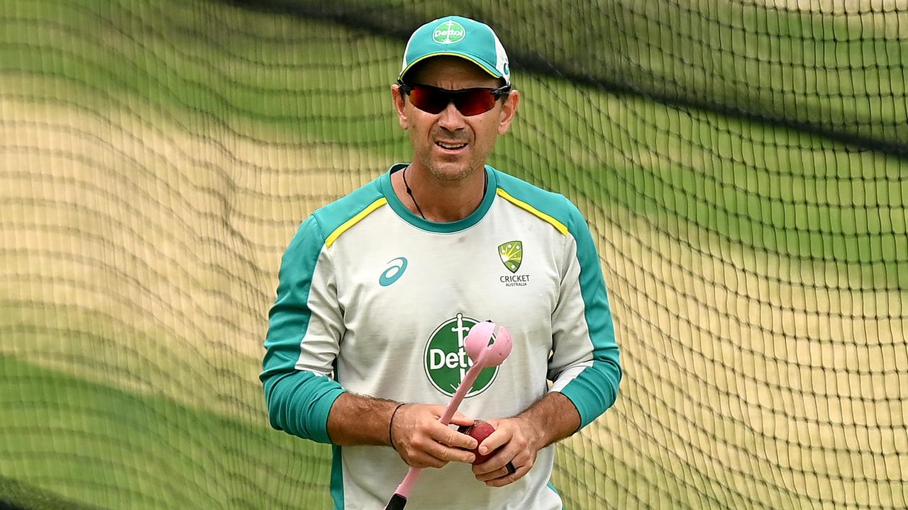Justin Langer’s coaching has been under the microscope this year. Photo by Bradley Kanaris/Getty Images