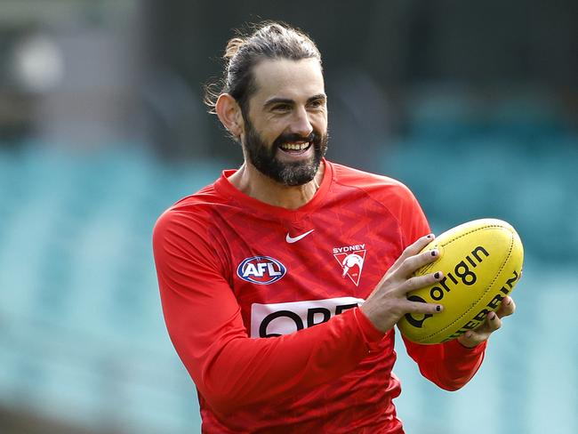 Brodie Grundy during the Sydney Swans training session at the SCG on May 21, 2024. Photo by Phil Hillyard(Image Supplied for Editorial Use only - **NO ON SALES** - Â©Phil Hillyard )