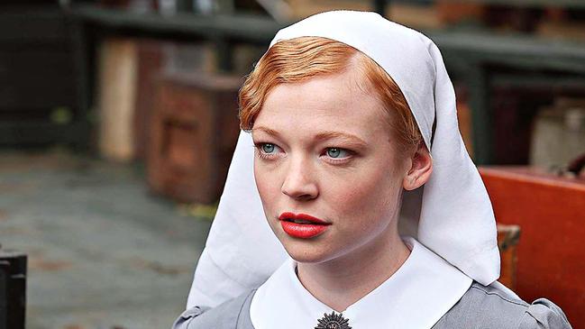 Snook as army nurse Lorna Whyte in the 2010 TV movie Sisters of War. Photo: ABC