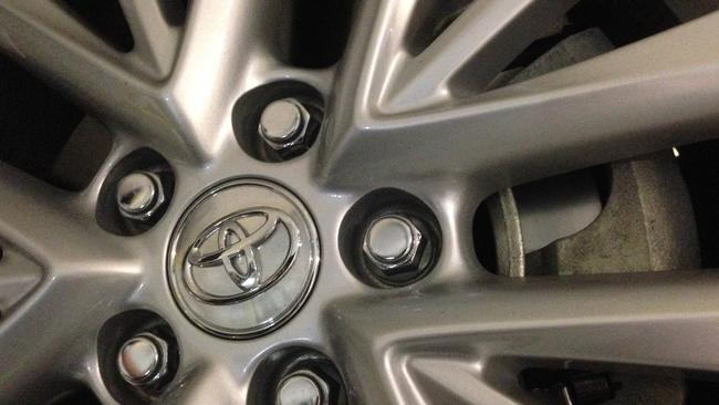 Toyota brakes. Picture: Supplied