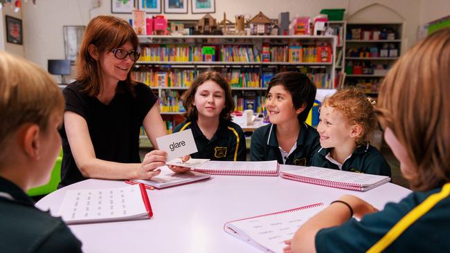 Free tutoring will be made available permanently for up to 38,000 public school students across the state struggling in English and maths. Picture: Justin Lloyd