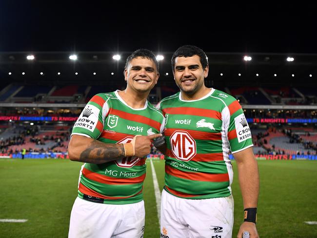 Latrell and Shaquai Mitchell. Picture: NRL Images