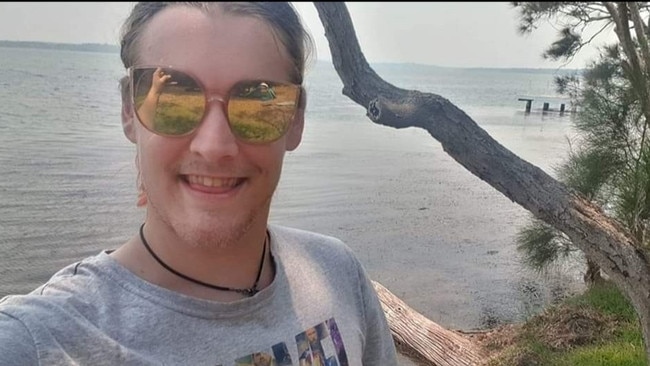 Simeon McNeill, 25, of Cranebrook, died on New Year’s Eve when his kayak overturned on Budgewoi Lake north of Toukley.