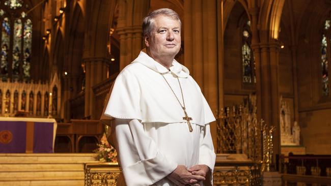 Catholic Archbishop of Sydney Anthony Fisher. Picture: Hollie Adams