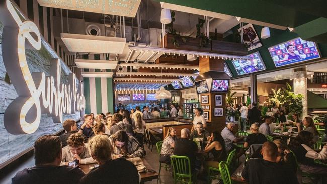 Wahlburgers at Surfers Paradise on the Gold Coast. Picture: Supplied